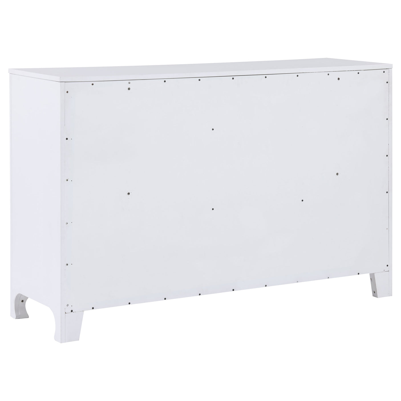 Dresser - Anastasia 6-drawer Bedroom Dresser Pearl White