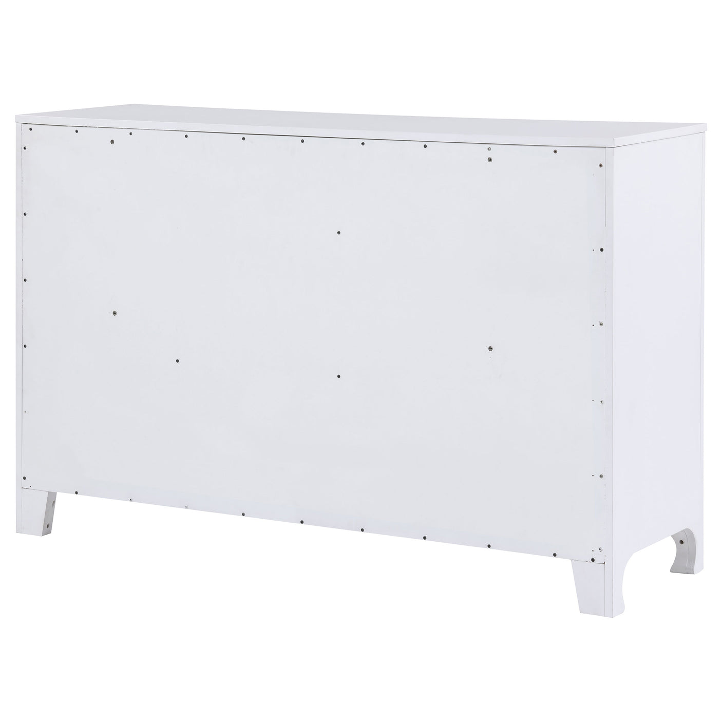 Dresser - Anastasia 6-drawer Bedroom Dresser Pearl White