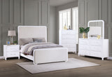 Chest - Anastasia 5-drawer Bedroom Chest Pearl White