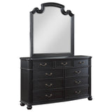 Dresser With Mirror - Celina 9-drawer Bedroom Dresser with Mirror Black