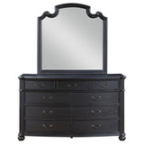 Dresser With Mirror - Celina 9-drawer Bedroom Dresser with Mirror Black