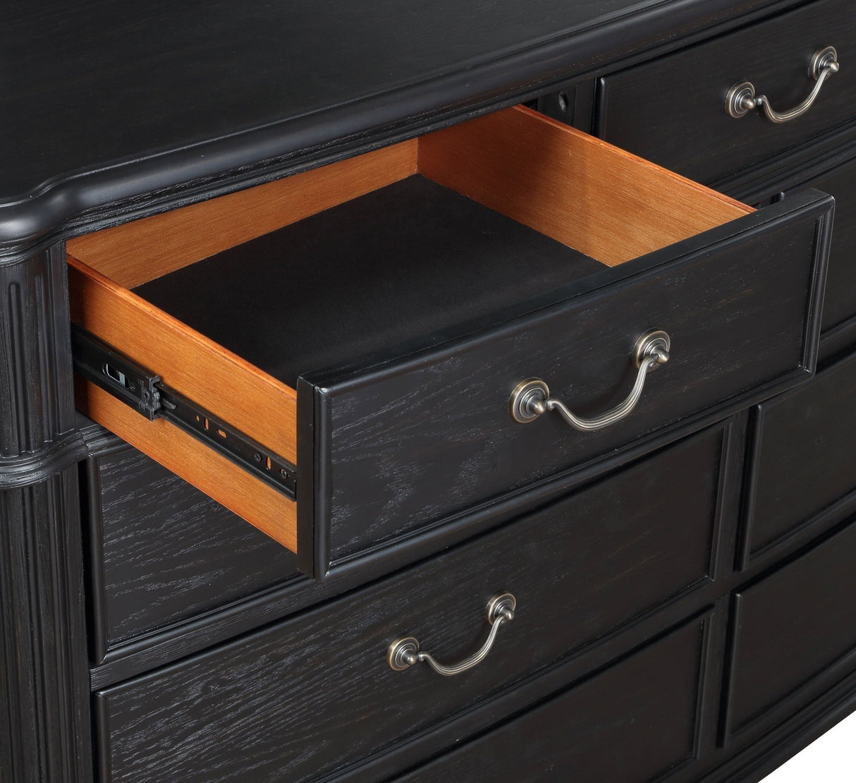 Dresser With Mirror - Celina 9-drawer Bedroom Dresser with Mirror Black