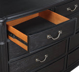 Dresser With Mirror - Celina 9-drawer Bedroom Dresser with Mirror Black