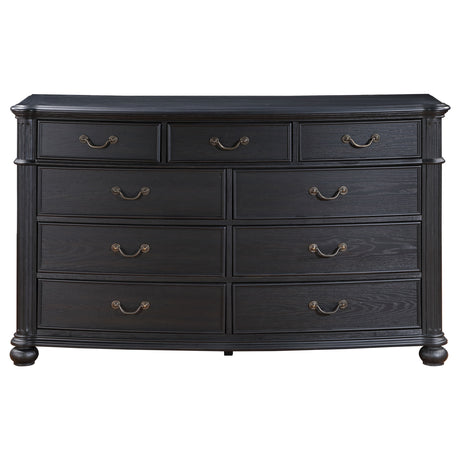 Dresser - Celina 9-drawer Bedroom Dresser Black