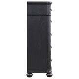 Chest - Celina 5-drawer Bedroom Chest Black