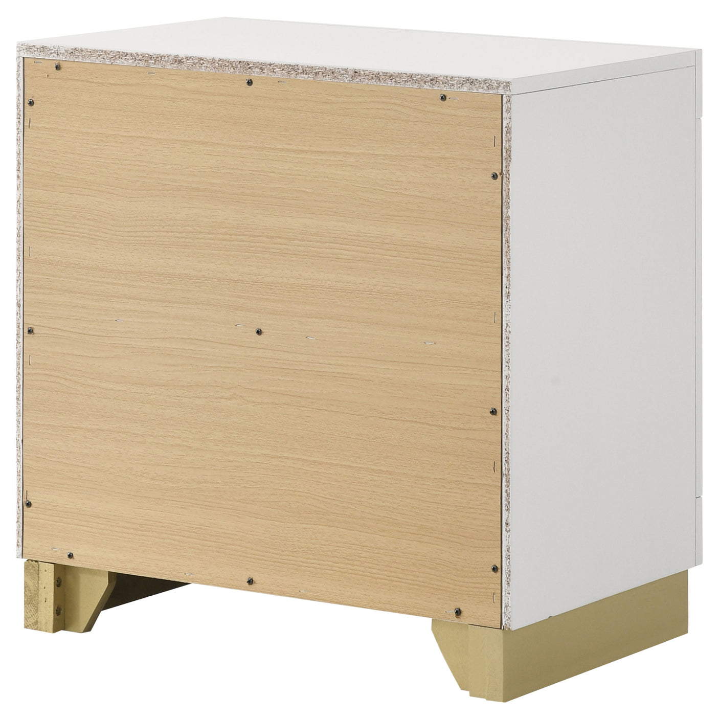 Nightstand - Caraway 2-drawer Nightstand Bedside Table White