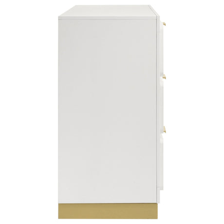 Caraway 6 - drawer Bedroom Dresser White | Coaster | Home Elegance USA