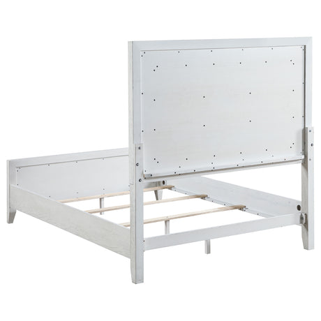 Marielle 4-piece Queen Bedroom Set Distressed White