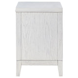Marielle 2-drawer Nightstand Bedside Table Distressed White - Home Elegance USA