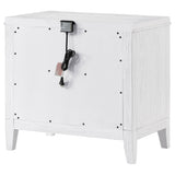 Marielle 2-drawer Nightstand Bedside Table Distressed White - Home Elegance USA