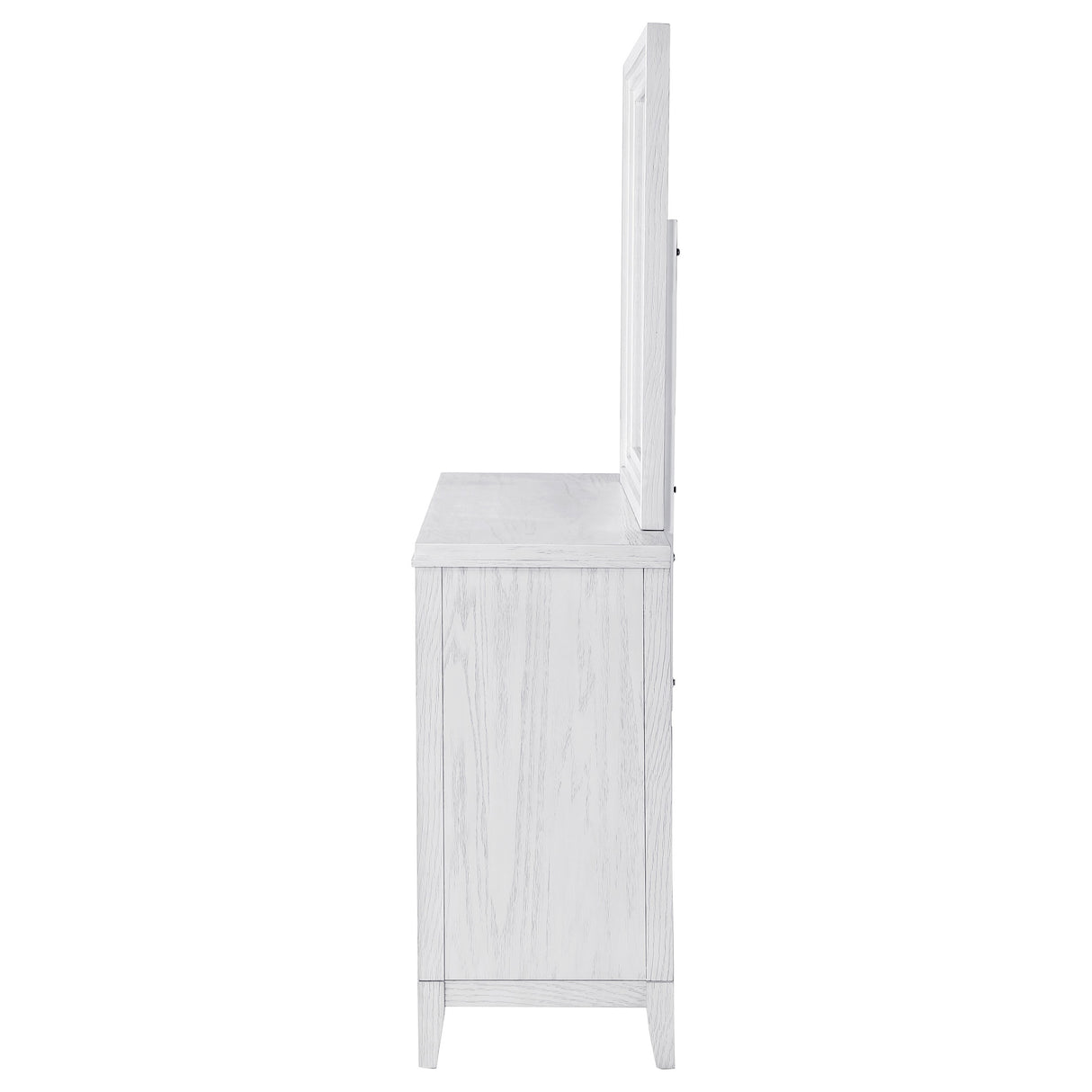 Marielle 6-drawer Dresser with Mirror Distressed White - Home Elegance USA