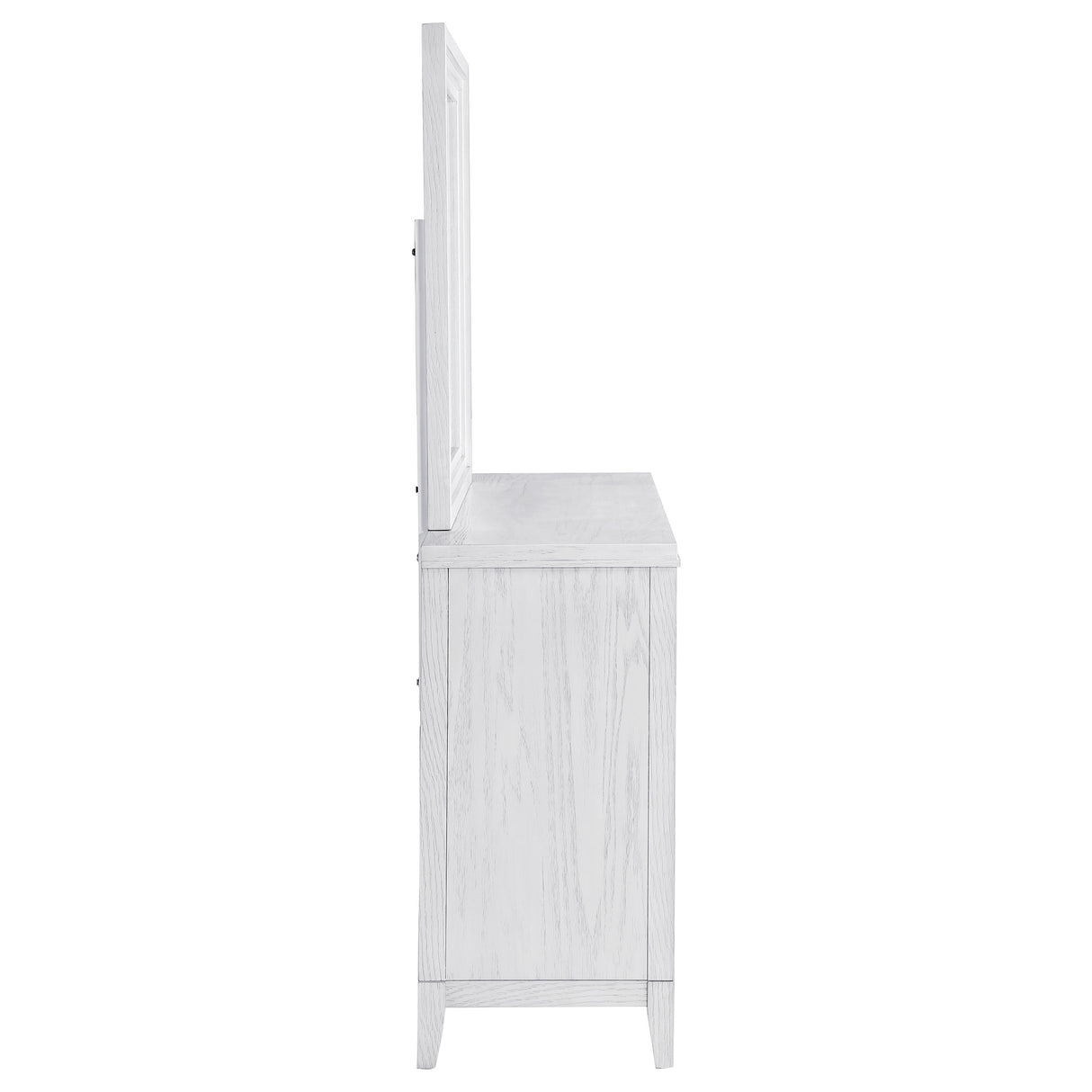 Marielle 6-drawer Dresser with Mirror Distressed White - Home Elegance USA