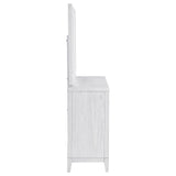 Marielle 6-drawer Dresser with Mirror Distressed White - Home Elegance USA