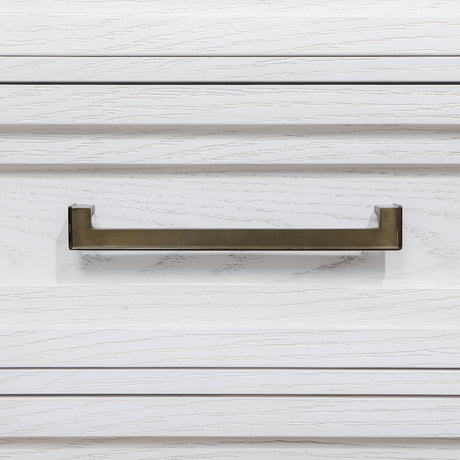 Marielle 6-drawer Dresser with Mirror Distressed White - Home Elegance USA