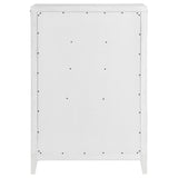 Marielle 5-drawer Bedroom Chest Distressed White - Home Elegance USA
