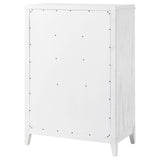 Marielle 5-drawer Bedroom Chest Distressed White - Home Elegance USA