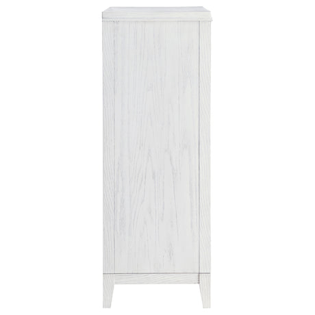 Marielle 5-drawer Bedroom Chest Distressed White - Home Elegance USA
