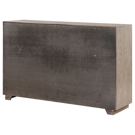 Kenora 6-drawer Dresser Barley Brown - Home Elegance USA