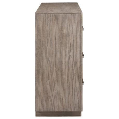 Kenora 6-drawer Dresser Barley Brown - Home Elegance USA