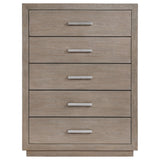 Kenora 5-drawer Bedroom Chest Barley Brown - Home Elegance USA