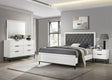 Sonora 4-piece Eastern King Bedroom Set White - sold by Home Elegance USA