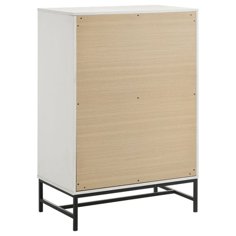 Sonora 5-piece Eastern King Bedroom Set White - sold by Home Elegance USA