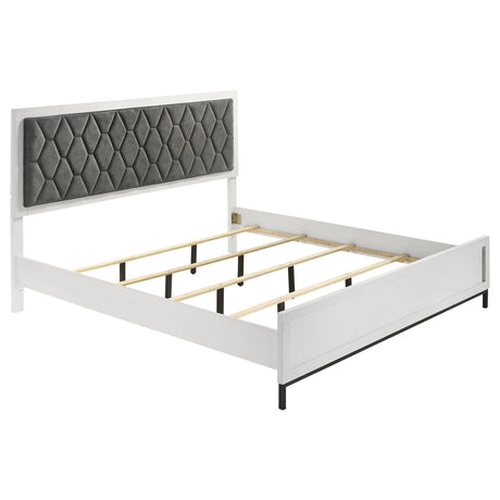 Sonora 4-piece California King Bedroom Set White - sold by Home Elegance USA