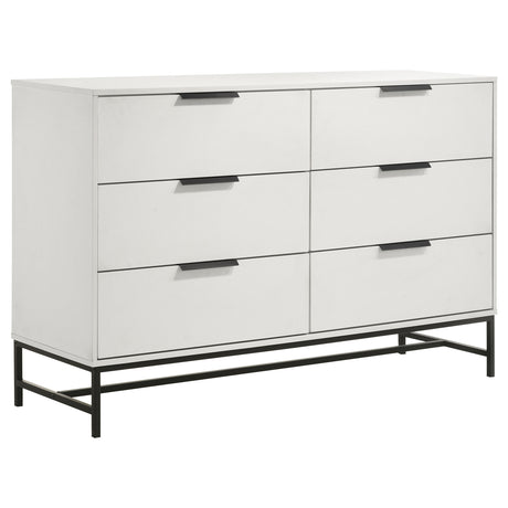 Sonora 5-piece Queen Bedroom Set in White | Coaster Furniture 