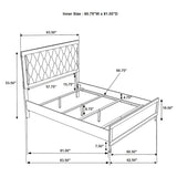 Sonora 5-piece Queen Bedroom Set in White | Coaster Furniture