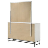Sonora 6-drawer Dresser with Mirror White - Home Elegance USA