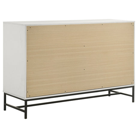 Sonora 6-drawer Bedroom Dresser White - Home Elegance USA