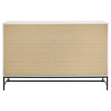 Sonora 6-drawer Bedroom Dresser White - Home Elegance USA