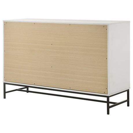 Sonora 6-drawer Bedroom Dresser White - Home Elegance USA