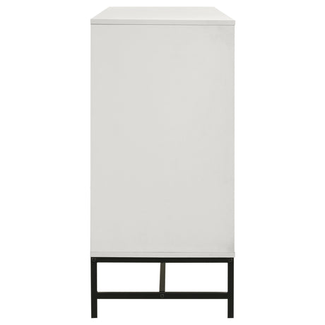 Sonora 6-drawer Bedroom Dresser White - Home Elegance USA