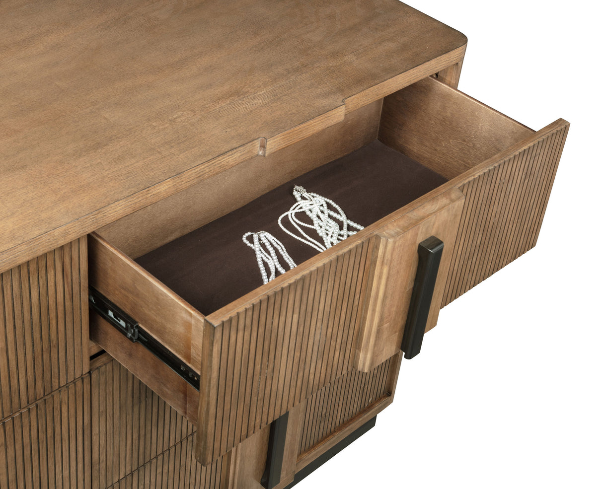 Terrace 4-piece Eastern King Bedroom Set Ash Brown – Coaster Furniture - Home Elegance USA