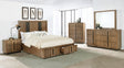 Terrace 5-piece Eastern King Bedroom Set Ash Brown – Coaster Furniture - Home Elegance USA