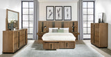 Terrace 6-piece Eastern King Wall Panel Bedroom Set Ash Brown – Coaster Furniture