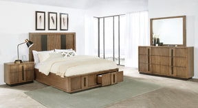 Terrace 4-piece California King Bedroom Set Ash Brown – Coaster Furniture - Home Elegance USA