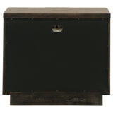 Terrace 2-drawer Nightstand Bedside Table Ash Brown - Home Elegance USA
