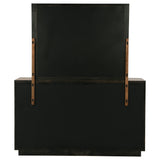 Terrace 6-drawer Dresser and Mirror Ash Brown - Home Elegance USA