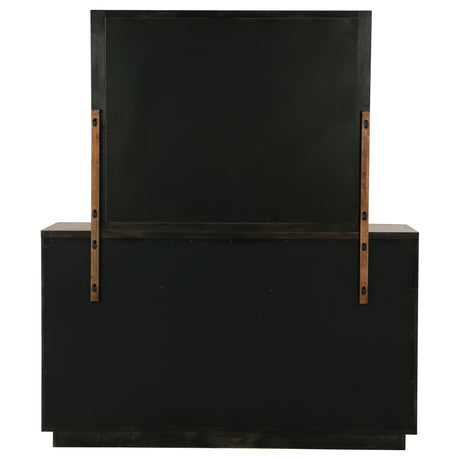Terrace 6-drawer Dresser and Mirror Ash Brown - Home Elegance USA