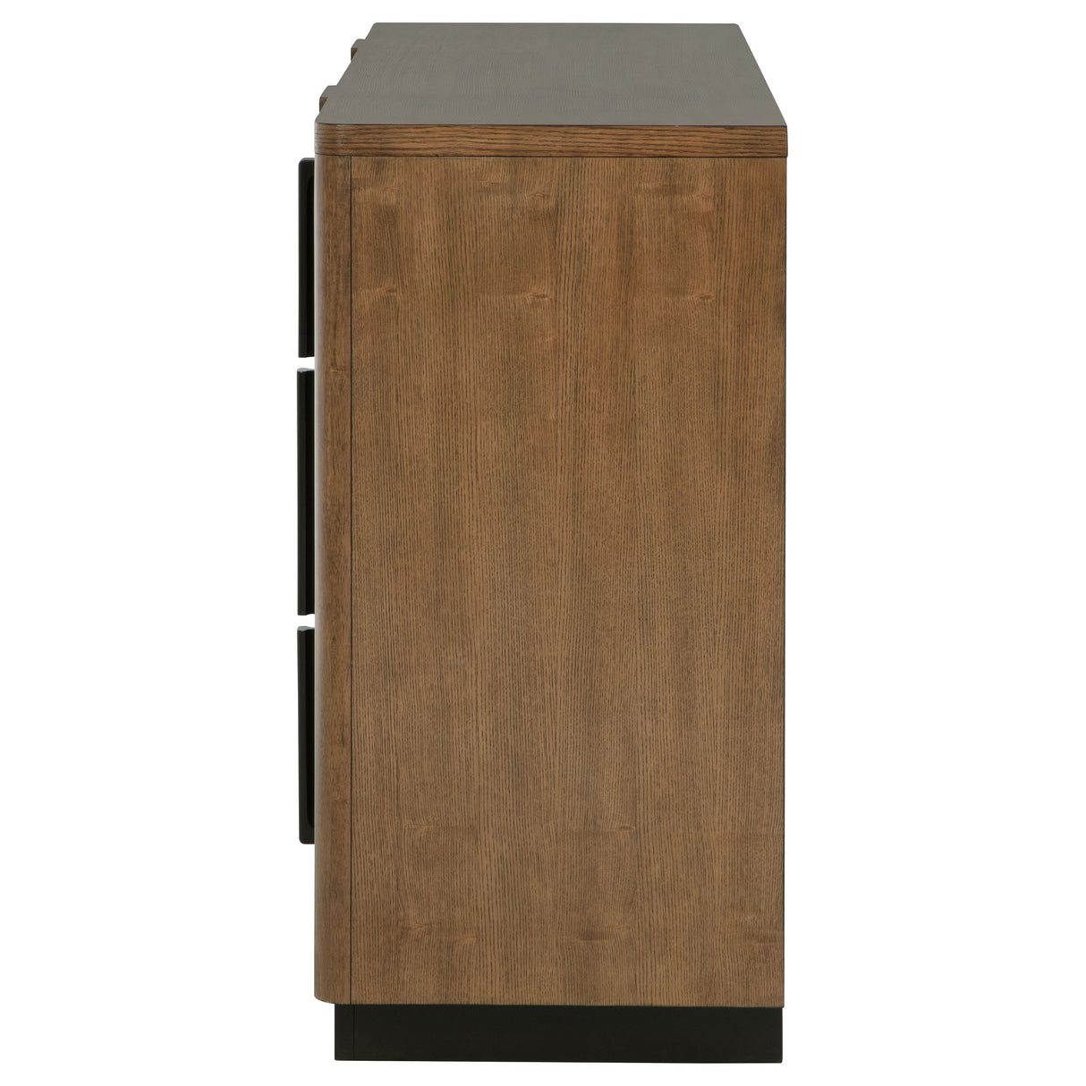 Terrace 6-drawer Dresser Cabinet Ash Brown - Home Elegance USA