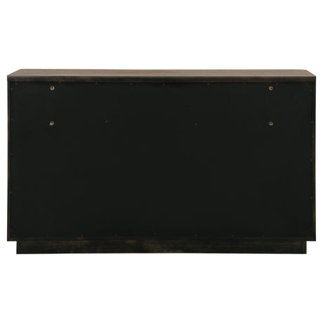 Terrace 6-drawer Dresser Cabinet Ash Brown - Home Elegance USA