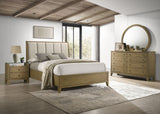 Granada 4-piece Eastern King Bedroom Set Natural Pine - sold by Home Elegance USA
