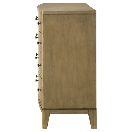Granada 8-drawer Dresser Cabinet Natural Pine - Home Elegance USA