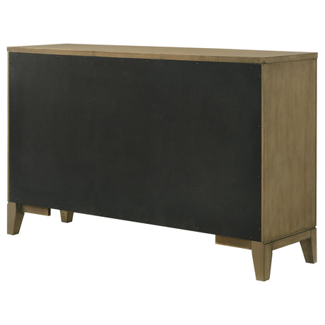 Granada 8-drawer Dresser Cabinet Natural Pine - Home Elegance USA