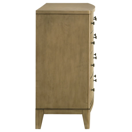 Granada 8-drawer Dresser Cabinet Natural Pine - Home Elegance USA