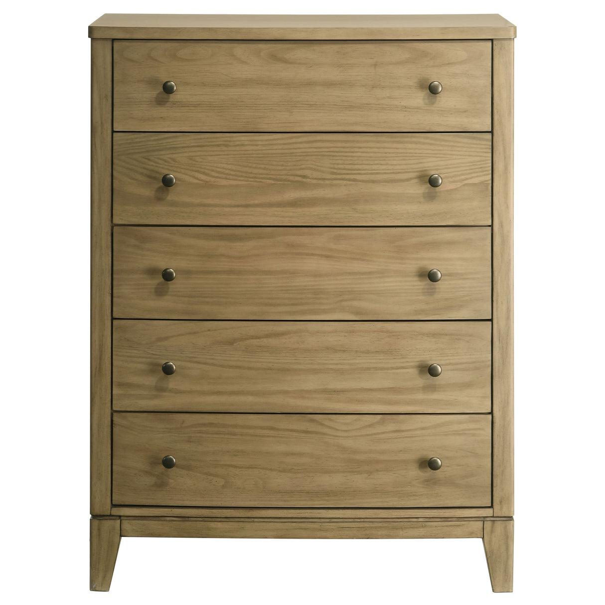 Granada 5-drawer Bedroom Chest of Drawers Natural Pine - Home Elegance USA