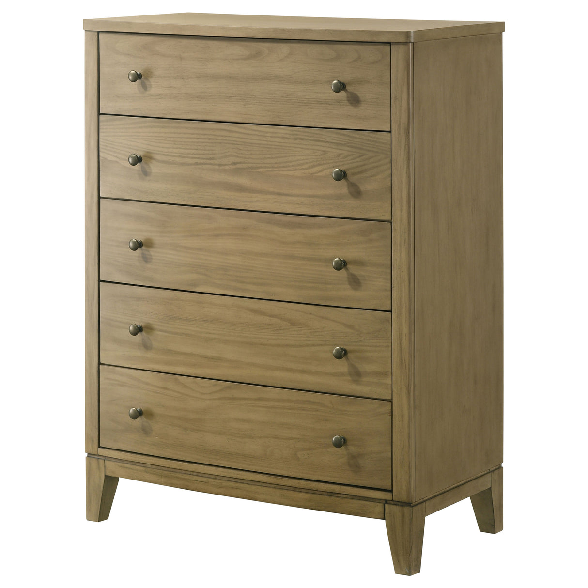 Granada 5-drawer Bedroom Chest of Drawers Natural Pine - Home Elegance USA