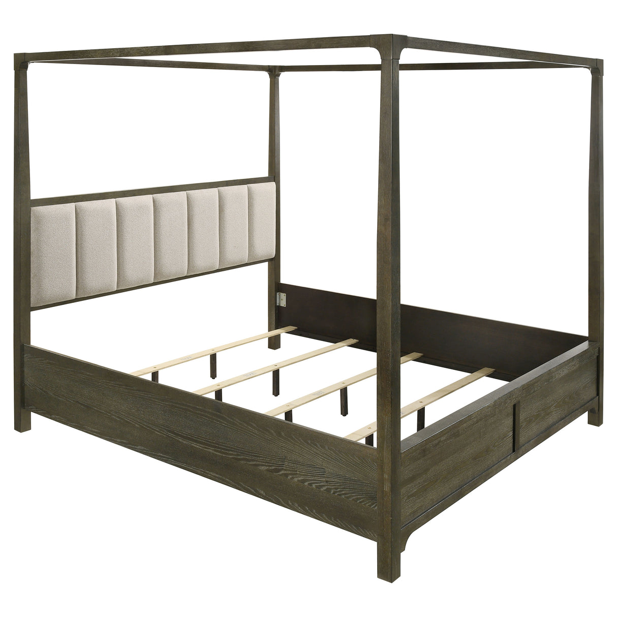 Gran Park 4-piece Eastern King Bedroom Set Dark Cocoa - sold by Home Elegance USA